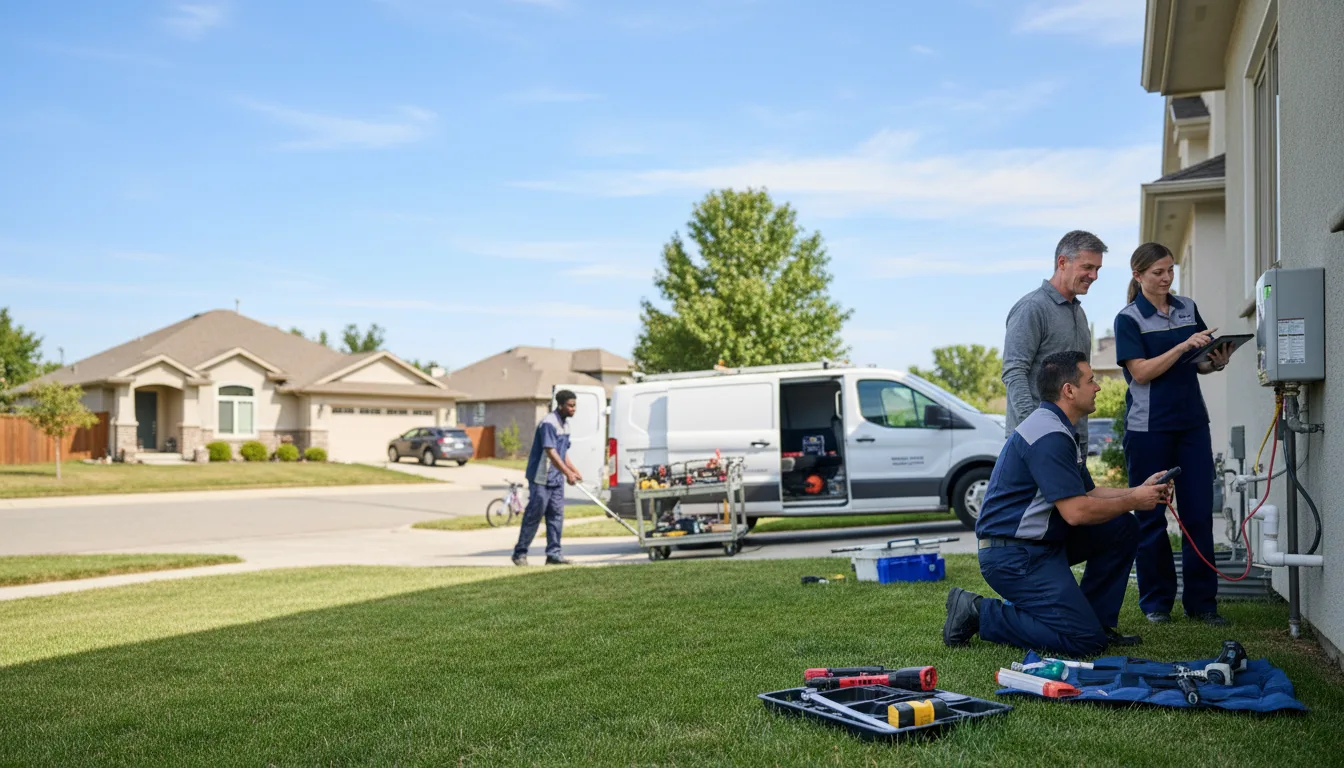 Tankless water heater service in Palmdale, CA